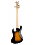 MetroExpress 21-Fret Vintage J/J Bass, Maple, 5-String (Tobacco Burst), зображення 2