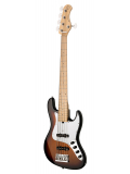 MetroExpress 21-Fret Vintage J/J Bass, Maple, 5-String (Tobacco Burst), зображення 8