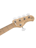 MetroExpress 21-Fret Vintage J/J Bass, Maple, 5-String (Tobacco Burst), зображення 6