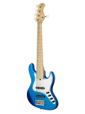MetroExpress 21-Fret Vintage J/J Bass, Maple, 5-String (Ocean Blue Metallic High Polish), зображення 8