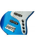 MetroExpress 21-Fret Vintage J/J Bass, Maple, 5-String (Ocean Blue Metallic High Polish), зображення 4
