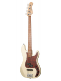 MetroLine 21-Fret Hybrid P/J Bass, Alder, 4-String (Solid Olympic White High Polish), зображення 5