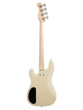 MetroLine 21-Fret Hybrid P/J Bass, Alder, 4-String (Solid Olympic White High Polish), зображення 2