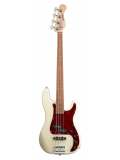 MetroLine 21-Fret Hybrid P/J Bass, Alder, 4-String (Solid Olympic White High Polish), зображення 1