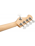 MetroLine 21-Fret Hybrid P/J Bass, Alder, 5-String (Solid Sage Green Metallic Satin), зображення 5