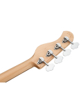 MetroLine 21-Fret Vintage J/J Bass, Alder, 4-String (Solid Olympic White High Polish), зображення 7