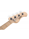 MetroLine 21-Fret Vintage J/J Bass, Ash, 4-String ('59 Burst Transparent High Polish), зображення 6