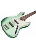 MetroLine 21-Fret Vintage J/J Bass, Alder, 4-String (Solid Sage Green Metallic Satin), зображення 3