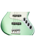 MetroLine 21-Fret Vintage J/J Bass, Alder, 4-String (Solid Sage Green Metallic Satin), зображення 4