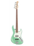 MetroLine 21-Fret Vintage J/J Bass, Alder, 4-String (Solid Sage Green Metallic Satin), зображення 1
