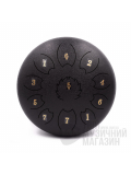 STD8I11N Black STEEL TONGUE DRUM, зображення 1