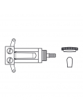 EP1101 SWITCHCRAFT TOGGLE SWITCH - STRAIGHT, зображення 3