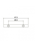 TB47.5 B Tension Bar (Black), зображення 2