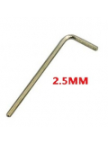 TR003 (Chrome) Allen Wrench 2.5mm, зображення 1