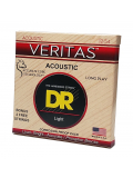 VERITAS Coated Core Acoustic Guitar Strings - Light (12-54), зображення 2