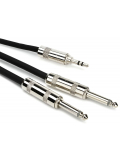 YN1-P-10 Y-Cable 3.5mm TRS - TS 1/4" (3m), зображення 1