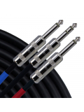 YS-P-20 Y-Cable TRS 1/4"-TS 1/4" (6m), зображення 2