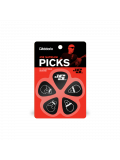 JOE SATRIANI SIGNATURE GUITAR PICKS, BLACK Medium Gauge (.70mm), 10-Pack, зображення 2