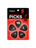 JOE SATRIANI SIGNATURE GUITAR PICKS, BLACK (Heavy Gauge), зображення 1
