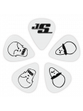 JOE SATRIANI SIGNATURE GUITAR PICKS, WHITE (Heavy Gauge), зображення 1