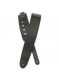 25BL00 BASIC LEATHER GUITAR STRAP (BLACK), зображення 1