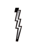 25LNBT00 LIGHTNING BOLT SUEDE GUITAR STRAP (SILVER), зображення 2 | JAM 25LNBT00 LIGHTNING BOLT SUEDE GUITAR STRAP (SILVER), зображення 2