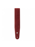 25SS03-DX Suede Guitar Strap (Burgundy), зображення 4