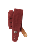 25SS03-DX Suede Guitar Strap (Burgundy), зображення 3