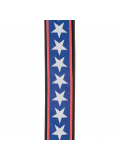 50A10 NYLON WOVEN GUITAR STRAP (STARS AND STRIPES), зображення 3