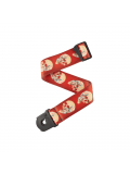 50ALP08 ALCHEMY PLANET LOCK GUITAR STRAP - Live Life Skull, зображення 1