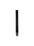50B01 NYLON WOVEN GUITAR STRAP (BLACK SATIN), зображення 2