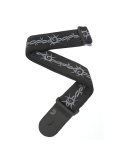 50F04 NYLON WOVEN GUITAR STRAP (BARBED WIRE), зображення 1