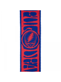 50GD00 GRATEFUL DEAD GUITAR STRAP - Steal Your Face, Red/Blue, зображення 2