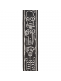 JOE SATRANI WOVEN GUITAR STRAP (Skull N Bones), зображення 3