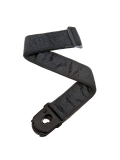 PLANET LOCK GUITAR STRAP (BLACK SATIN), зображення 1