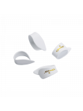 NATIONAL FINGER PICKS - White Celluloid, Medium, 4 pack, зображення 4