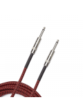 PW-BG-10RD Custom Series Braided Instrument Cable - Red (3m), зображення 2