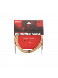 PW-BG-10TW Custom Series Braided Instrument Cable - Tweed (3m), зображення 2