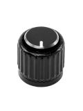 PW-LNL-01B LOKNOB LARGE BLACK, PLASTIC KNOB, зображення 2