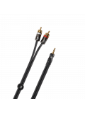 PW-MP-05 Custom Series Dual RCA to 3.5 Stereo Mini Jack Cable (1.5m), зображення 5