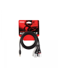 PW-MPXLR-06 Custom Series 1/8" to Dual XLR Audio Cable (1.8m), зображення 4