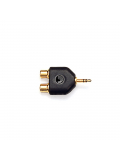PW-P047C 1/8 INCH MALE STEREO TO DUAL RCA FEMALE, зображення 3