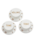 DM2111W STRAT KNOBS SET (WHITE), зображення 1