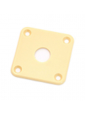 DR-002 IV JACK PLATE LES PAUL PLASTIC (IVORY), зображення 1