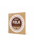 EJ32 FOLK NYLON Ball End Silver Wound / Black Treble, зображення 3