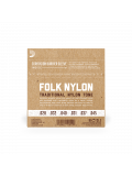EJ32C FOLK NYLON Ball End Silver Wound / Clear Treble, зображення 3