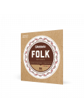 EJ32C FOLK NYLON Ball End Silver Wound / Clear Treble, зображення 2