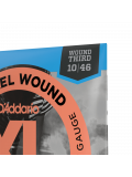 EXL110W XL NICKEL WOUND REGULAR LIGHT WOUND 3RD (10-46), зображення 4