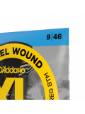 EXL125 XL NICKEL WOUND SUPER LIGHT TOP / REGULAR BOTTOM (09-46), зображення 4