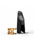 H-LIGATURE & CAP FOR ALTO SAXOPHONE Gold-Plated, зображення 1
